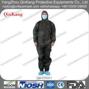 Disposable Microporous Protective Elastic Cuff Coverall